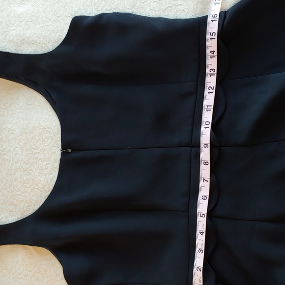 Laundry Elegant Women's Little Black Sleeveless Cocktail Dress size 14 - Picture 7 of 16